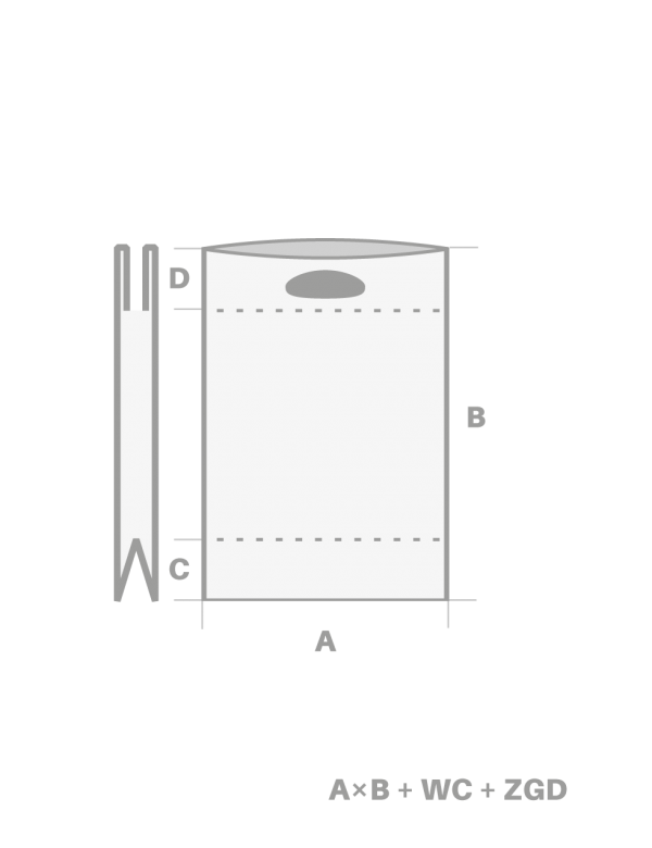 Reklamówka ze wzmocnieniem