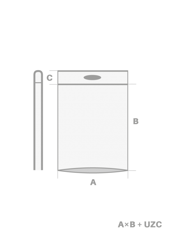 Reklamówka otwór od dołu