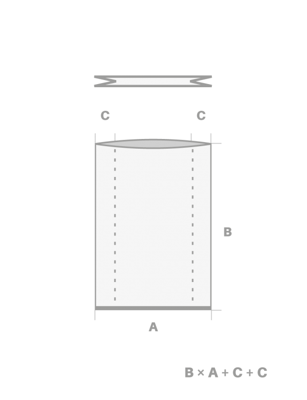 Podstawowy + fałdy boczne